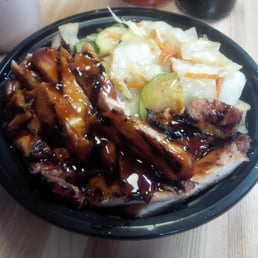 Chicken Teriyaki with Stir-fry Veggies and White Rice