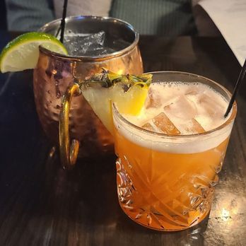 Kix On Main - Lavendar mule and pineapple bourbon? - New American Near Me - Canandaigua, New York Kix On Main - Lavendar mule and pineapple bourbon? - New American Near Me - Canandaigua, New York