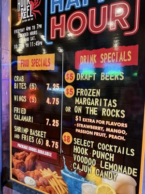 Menu photo 1 Hook & Reel Cajun Seafood & Bar WYNCOTE, PA Menu photo 1 Hook & Reel Cajun Seafood & Bar WYNCOTE, PA