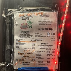 Menu: it's call to order here