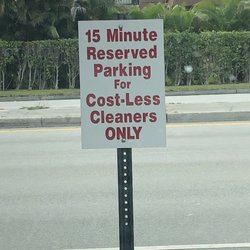 Cost Less Dry Cleaners - They are fast!