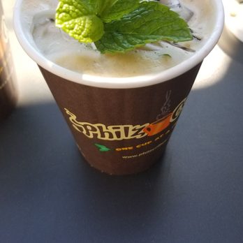 Philz Coffee - Iced Mint Mojito coffee... ordered half sweet but a little too sweet. - Coffee & Tea Near Me - El Segundo, California Philz Coffee - Iced Mint Mojito coffee... ordered half sweet but a little too sweet. - Coffee & Tea Near Me - El Segundo, California