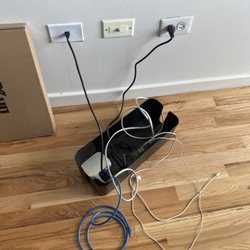 Zentro - Apple Airport as Modem, cat3 cable (building limitation), easy set up