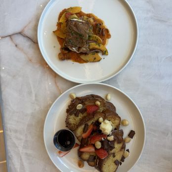 Serenade - sea bass and french toast - Breakfast & Brunch Near Me - Austin, Texas