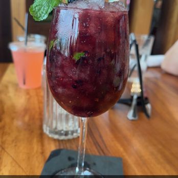 The Olive Restobar - BlackBerry Mojito - Mediterranean Near Me - Downey, California