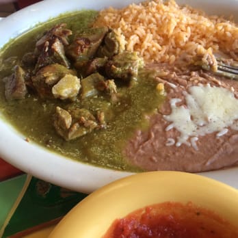 El Jarocho - Chile Verde - Mexican Near Me - Checotah, Oklahoma