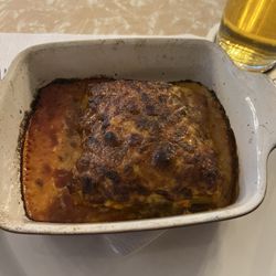 La Rotonde - Beef lasagna.  It doesn't look pretty in this picture but it was good.