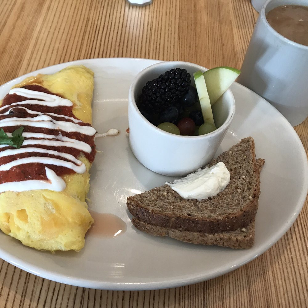 Sleepy Bee Cafe - Blue Ash - Chorizo omelet with Ezekiel toast and a fresh fruit cup - Breakfast & Brunch Near Me - Blue Ash, Ohio Sleepy Bee Cafe - Blue Ash - Chorizo omelet with Ezekiel toast and a fresh fruit cup - Breakfast & Brunch Near Me - Blue Ash, Ohio