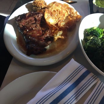 Echo & Rig - Skirt steak with chips and mushroom rockefeller - Steakhouses Near Me - Las Vegas, Nevada