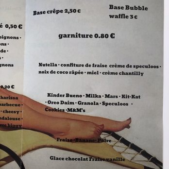 Sunset - Menu crêpes & bubble waffles, salé & sucré - Bubble Tea Near Me - Chaville, 92