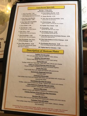 Menu photo 2 El Ranchito Lady Lake, FL