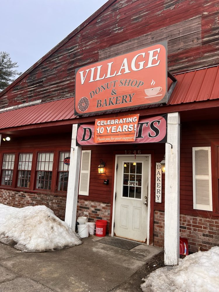 The Village Donut Shop and Bakery Logo