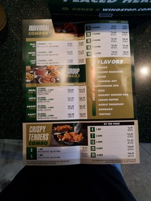 Menu photo 3 Wingstop Santa Clarita, CA
