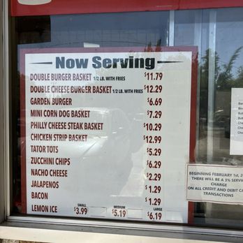Big Al's Drive In - Menu 6 May 2025 - American Near Me - Chico, California