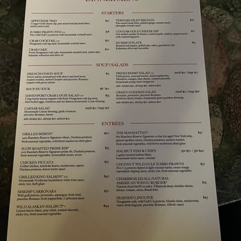 Peacock Room Lounge - Menu - Jazz & Blues Near Me - Spokane, Washington