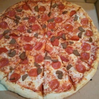 New York Giant Pizza - 20" pepperoni and meatball - Pizza Near Me - El Cajon, California New York Giant Pizza - 20" pepperoni and meatball - Pizza Near Me - El Cajon, California