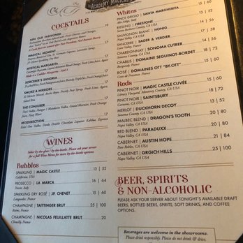 The Magic Castle - Drink Menu (July 2022) - Performing Arts Near Me - Hollywood, California The Magic Castle - Drink Menu (July 2022) - Performing Arts Near Me - Hollywood, California