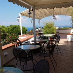 Hotel Poggio Aragosta - Frühstücksterasse