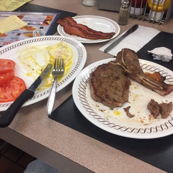 Waffle House - Everything was done perfectly for my liking. TBone steak, tender and just like I like it!! - American Near Me - Largo, Florida