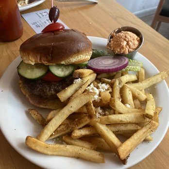 Avli Taverna - Lamb Avli Burger - Greek Near Me - Chicago, Illinois