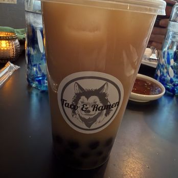Taco & Ramen - Peach bubble tea - Vegan Near Me - Philadelphia, Pennsylvania Taco & Ramen - Peach bubble tea - Vegan Near Me - Philadelphia, Pennsylvania