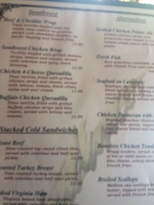 Menu photo 3 Raindancer Restaurant Amsterdam, NY