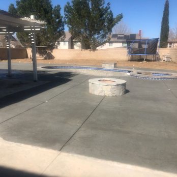 Barajas Pool And Spa - This is when the concrete was completed - Plumbing Near Me - Lancaster, California Barajas Pool And Spa - This is when the concrete was completed - Plumbing Near Me - Lancaster, California
