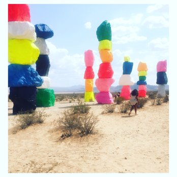 Seven Magic Mountains - So beautiful - Public Art Near Me - Las Vegas, Nevada Seven Magic Mountains - So beautiful - Public Art Near Me - Las Vegas, Nevada