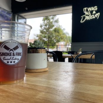 Smoke & Fire Social Eatery - Red beer - Comfort Food Near Me - Paramount, California