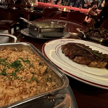Papi Steak Miami Beach - Mac and cheese, rib eye, mushrooms, mashed potato - Steakhouses Near Me - Miami Beach, Florida