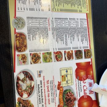 Red Chilli - Menu - Chinese Near Me - Redlands, California Red Chilli - Menu - Chinese Near Me - Redlands, California