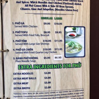 Madame Pho - Menu 2018-1 - Vietnamese Near Me - Kenosha, Wisconsin
