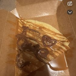 Krave It Cafe - The classic crepe with biscoff on it very good