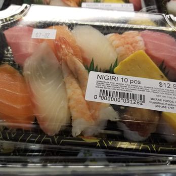 Tokyo Central - Marukai Cupertino - 10-piece Nigiri ($12.99) - International Grocery Near Me - Cupertino, California