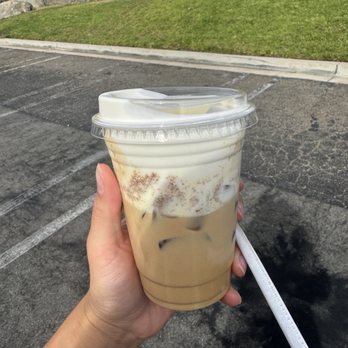 Caffe In Coffee Co - Cold foam and vanilla latte - Coffee & Tea Near Me - Anaheim, California Caffe In Coffee Co - Cold foam and vanilla latte - Coffee & Tea Near Me - Anaheim, California
