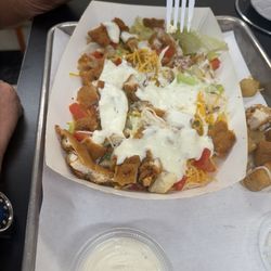 Midsouth BBQ - Chicken tender salad