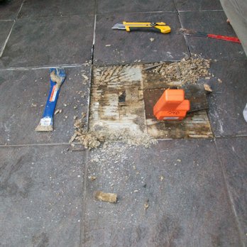 BirchBay Handyman - Leak found on exterior deck of condo, under tile flooring - Handyman Near Me - Blaine, Washington BirchBay Handyman - Leak found on exterior deck of condo, under tile flooring - Handyman Near Me - Blaine, Washington