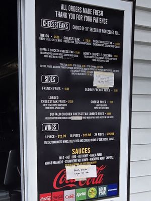 Menu photo 1 Cheessteaks Merchantville, NJ
