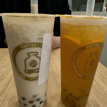 Suptea Lab - Suptea Blend Milk Tea 100% Sweet Suptea Fruit Tea - Bubble Tea Near Me - Oakland, California