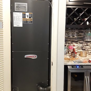 Empire A/C - The guys at Empire had a fun time installing this beauty in this tight closet. Great job guys! - Heating & Air Conditioning/HVAC Near Me