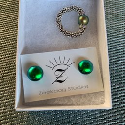 Ring and earrings Ring and earrings
