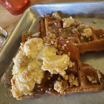 HunnyMilk - Graham cracker waffles - Breakfast & Brunch Near Me - Portland, Oregon HunnyMilk - Graham cracker waffles - Breakfast & Brunch Near Me - Portland, Oregon