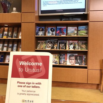 Unitus Community Credit Union - Waiting area! TV, magazines, and comfy seating! - Banks & Credit Unions Near Me - Clackamas, Oregon Unitus Community Credit Union - Waiting area! TV, magazines, and comfy seating! - Banks & Credit Unions Near Me - Clackamas, Oregon