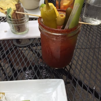 Cafe Nola - Bloody Mary and Peachy Old Fashioned in the background - Coffee & Tea Near Me - Frederick, Maryland Cafe Nola - Bloody Mary and Peachy Old Fashioned in the background - Coffee & Tea Near Me - Frederick, Maryland