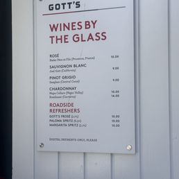 Drink Menu by the long line Drink Menu by the long line