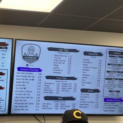 Supreme Barbeque- Aunteaboba Md - Boba menu