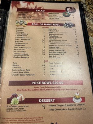 Menu photo 2 Fancy Sushi Clermont, FL
