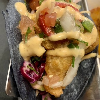 Taco Rock - Shake Down Shrimp (fried shrimp) taco - Tacos Near Me - Alexandria, Virginia