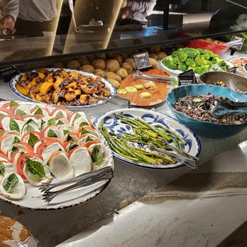 Fogo de Chão - Market Table - Tomato Caprese - Roasted Vegetables etc. - Brazilian Near Me - Towson, Maryland