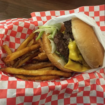 Daves Burger Barn - Triple cheeseburger with a small fries - Burgers Near Me - Waco, Texas Daves Burger Barn - Triple cheeseburger with a small fries - Burgers Near Me - Waco, Texas
